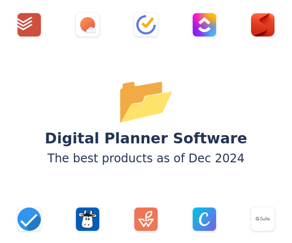 The best Digital Planner products