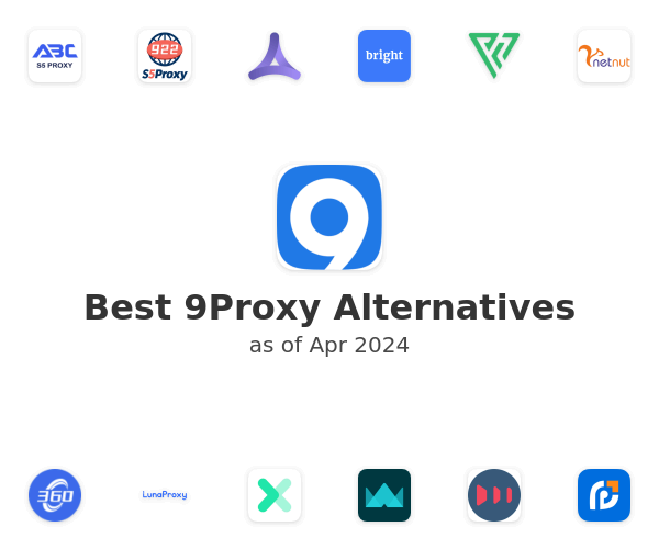 Best 9Proxy Alternatives
