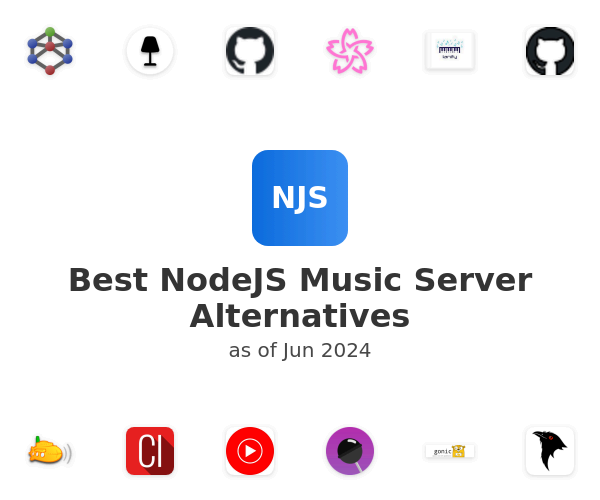 Best NodeJS Music Server Alternatives