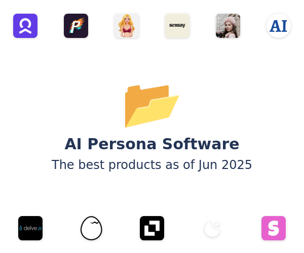 The best AI Persona products