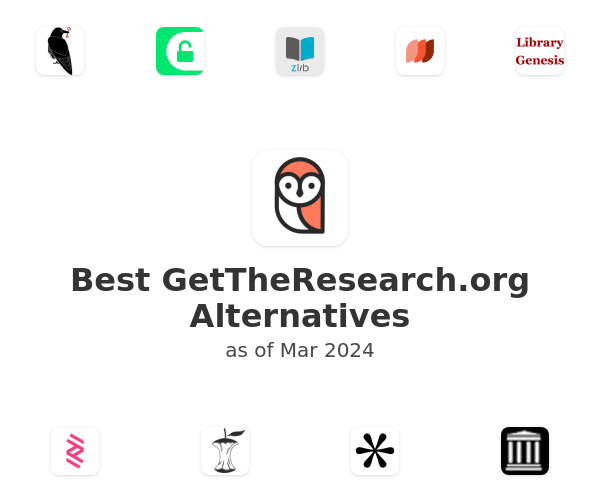 Best GetTheResearch.org Alternatives
