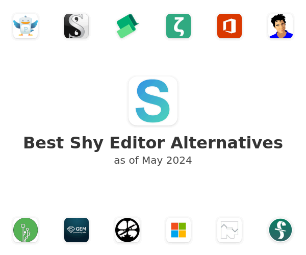 Best Shy Editor Alternatives