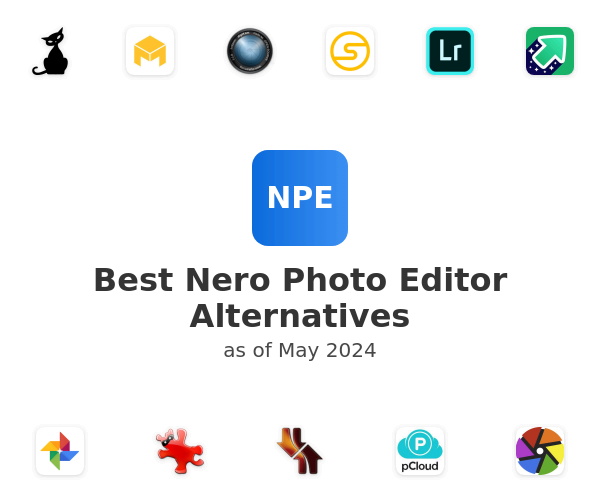Best Nero Photo Editor Alternatives