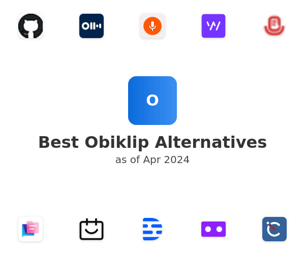 Best Obiklip Alternatives