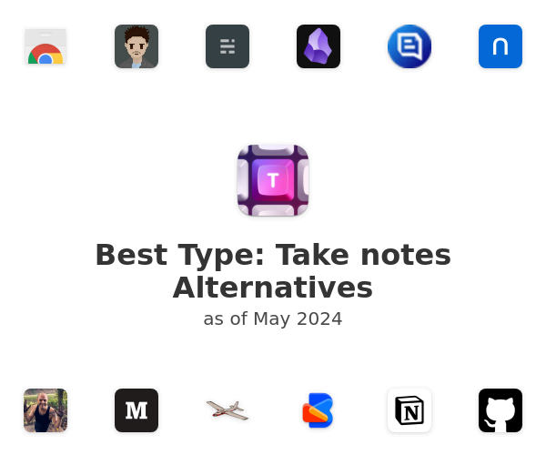 Best Type: Take notes Alternatives
