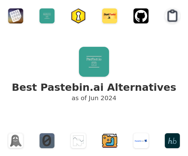 Best Pastebin.ai Alternatives