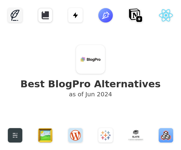 Best BlogPro Alternatives