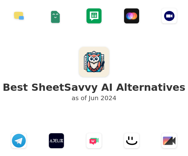 Best SheetSavvy AI Alternatives
