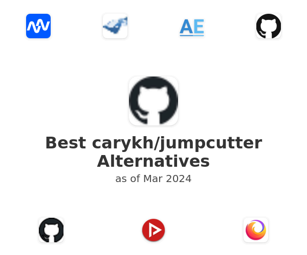 Best carykh/jumpcutter Alternatives