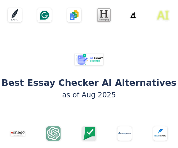 Best Essay Checker AI Alternatives