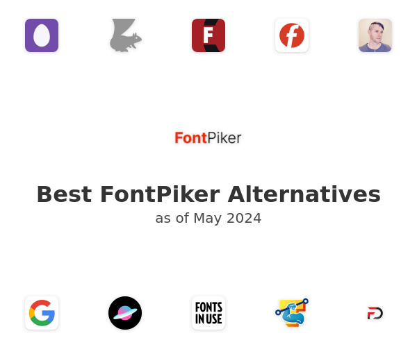 Best FontPiker Alternatives