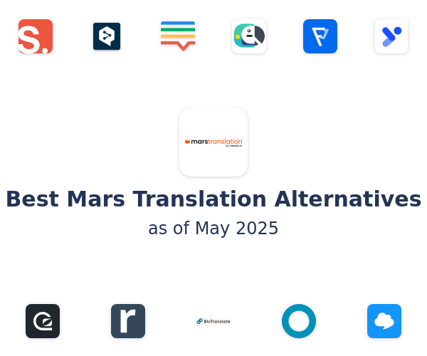 Best Mars Translation Alternatives