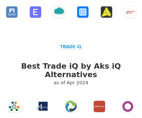 Best Trade iQ by Aks iQ Alternatives