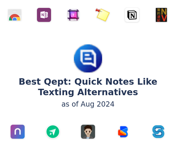 Best Qept: Quick Notes Like Texting Alternatives