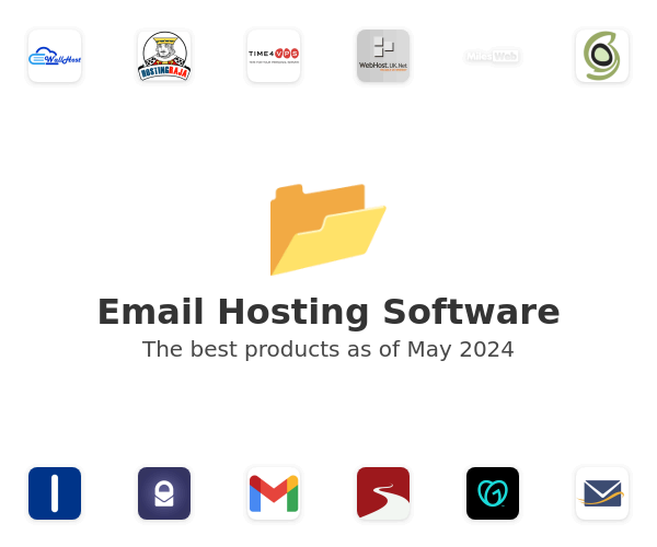 The best Email Hosting products