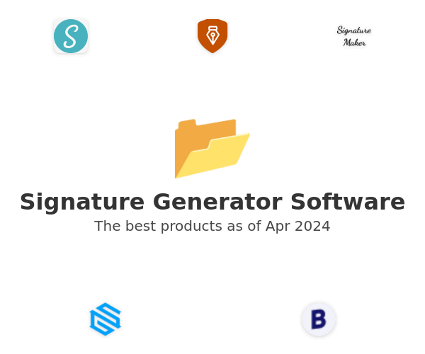 The best Signature Generator products