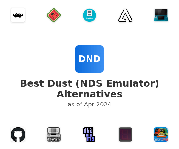 Best Dust (NDS Emulator) Alternatives