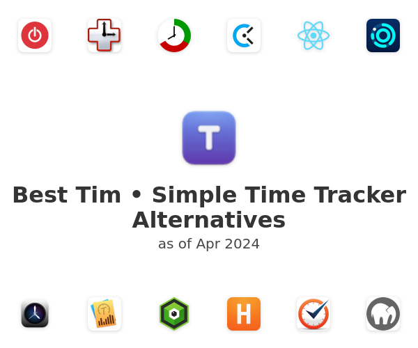 Best Tim • Simple Time Tracker Alternatives
