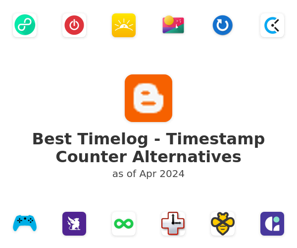 Best Timelog - Timestamp Counter Alternatives