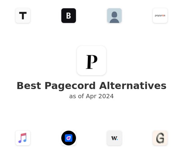 Best Pagecord Alternatives