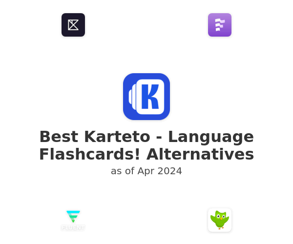 Best Karteto - Language Flashcards! Alternatives