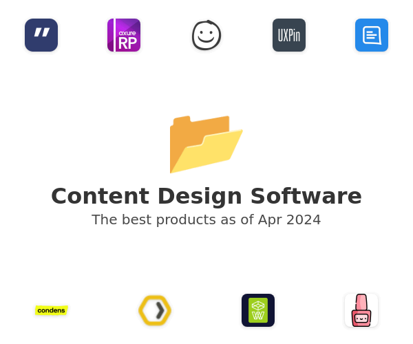The best Content Design products