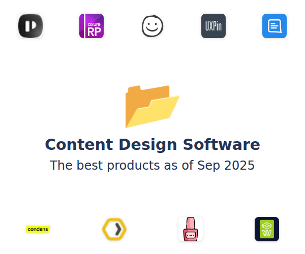 The best Content Design products