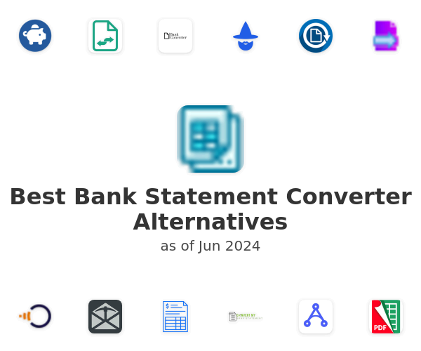 Best Bank Statement Converter Alternatives
