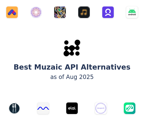 Best Muzaic API Alternatives
