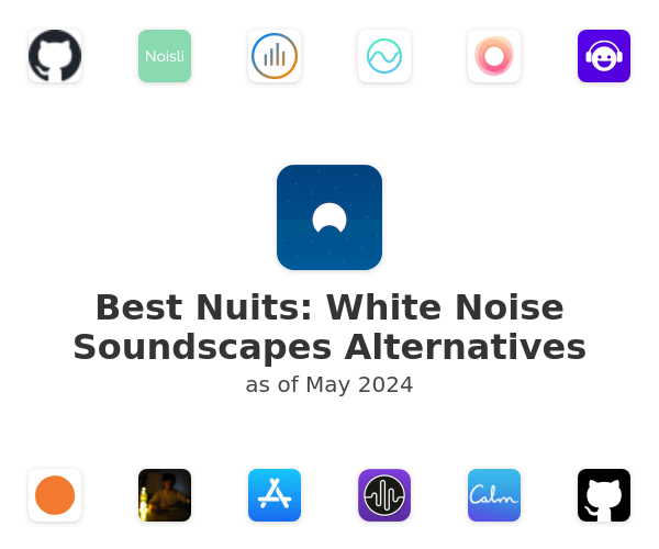 Best Nuits: White Noise Soundscapes Alternatives