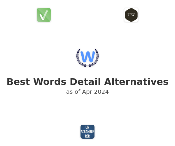 Best Words Detail Alternatives