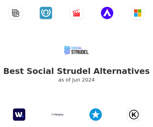 Best Social Strudel Alternatives