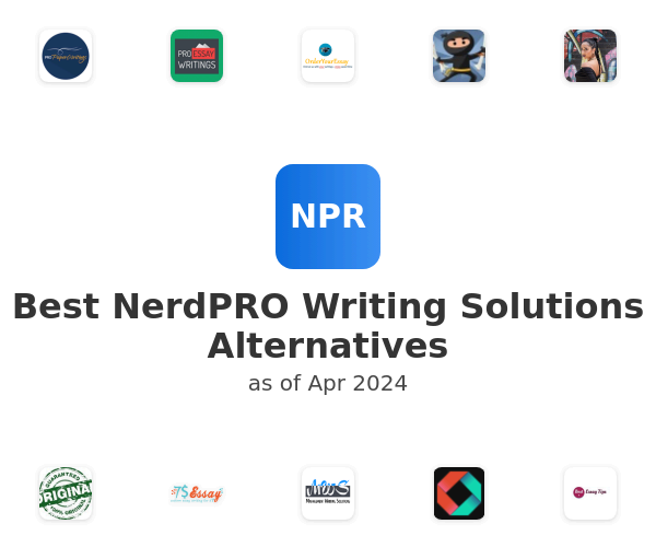 Best NerdPRO Writing Solutions Alternatives
