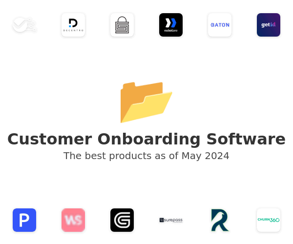 The best Customer Onboarding products