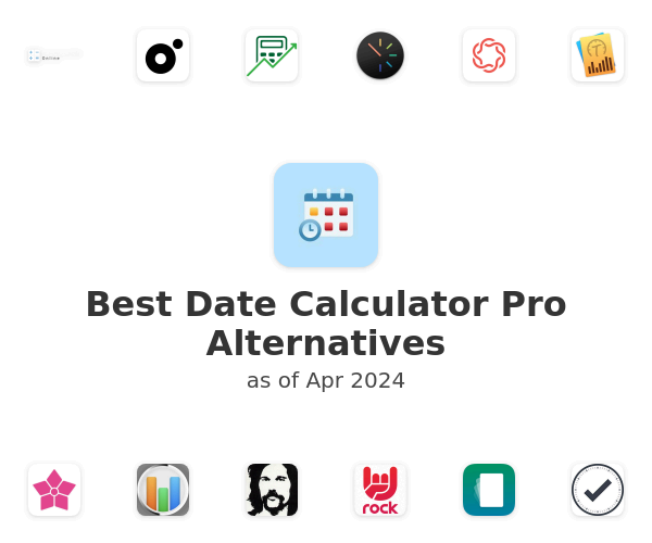 Best Date Calculator Pro Alternatives