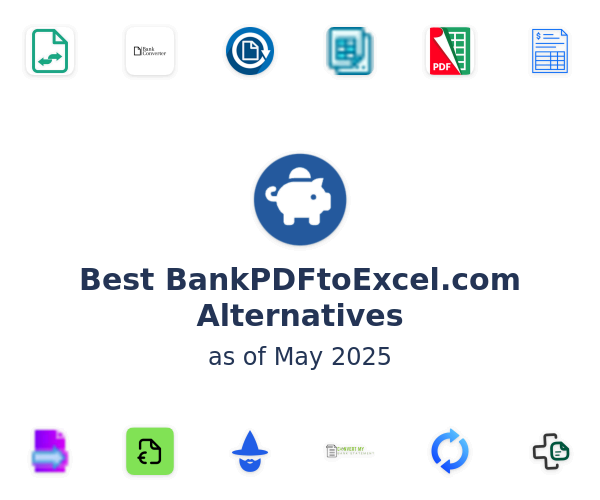 Best BankPDFtoExcel.com Alternatives