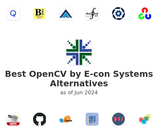 Best OpenCV by E-con Systems Alternatives