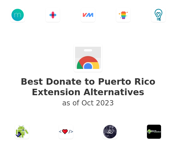 Best Donate to Puerto Rico Extension Alternatives