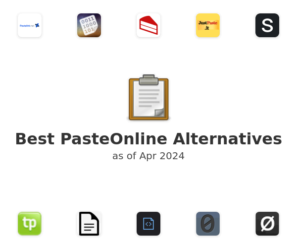Best PasteOnline Alternatives
