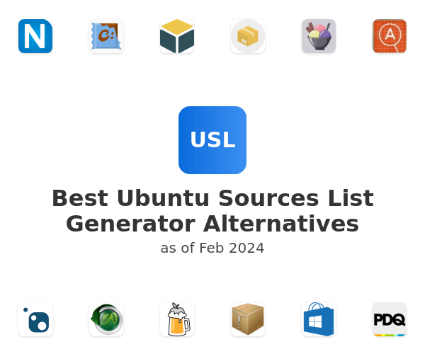 Best Ubuntu Sources List Generator Alternatives