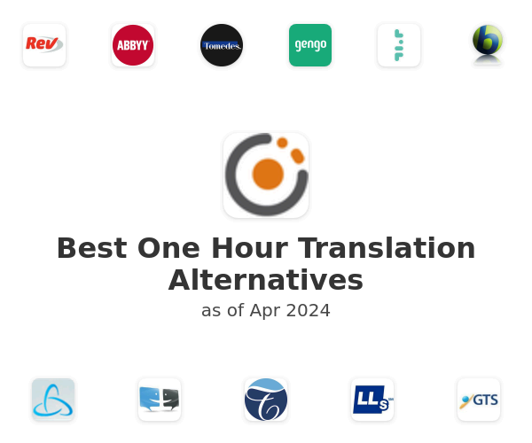 Best One Hour Translation Alternatives