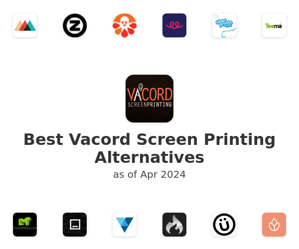 Best Vacord Screen Printing Alternatives