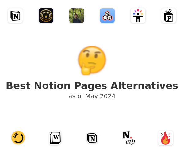 Best Notion Pages Alternatives