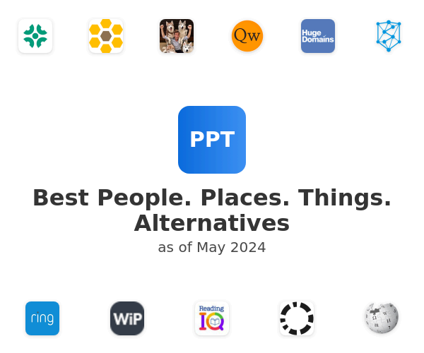 Best People. Places. Things. Alternatives