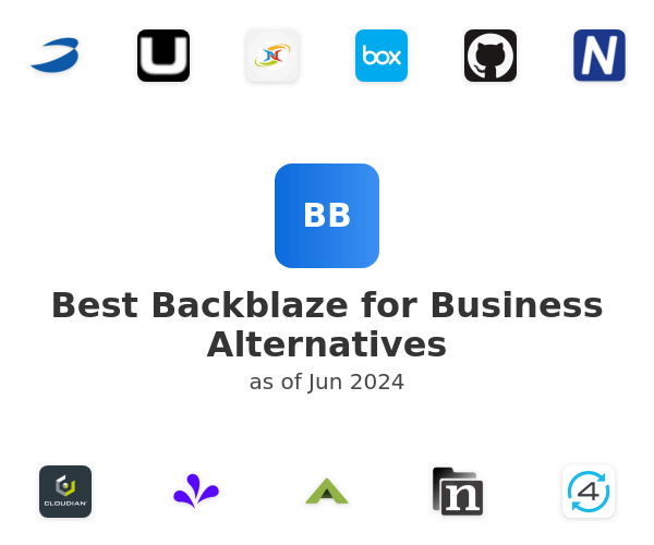 Best Backblaze for Business Alternatives