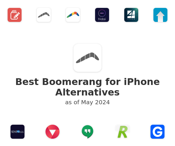 Best Boomerang for iPhone Alternatives