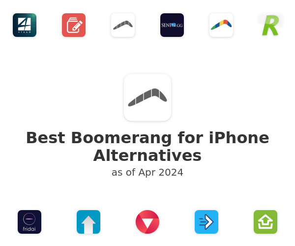 Best Boomerang for iPhone Alternatives