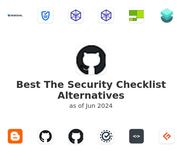 Best The Security Checklist Alternatives
