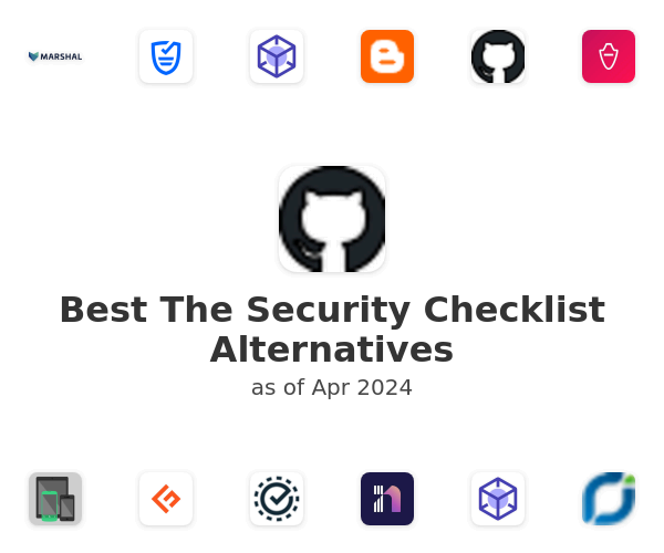 Best The Security Checklist Alternatives