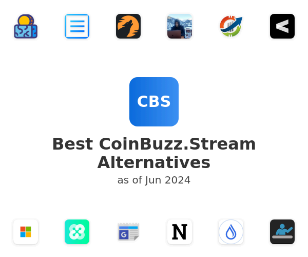 Best CoinBuzz.Stream Alternatives